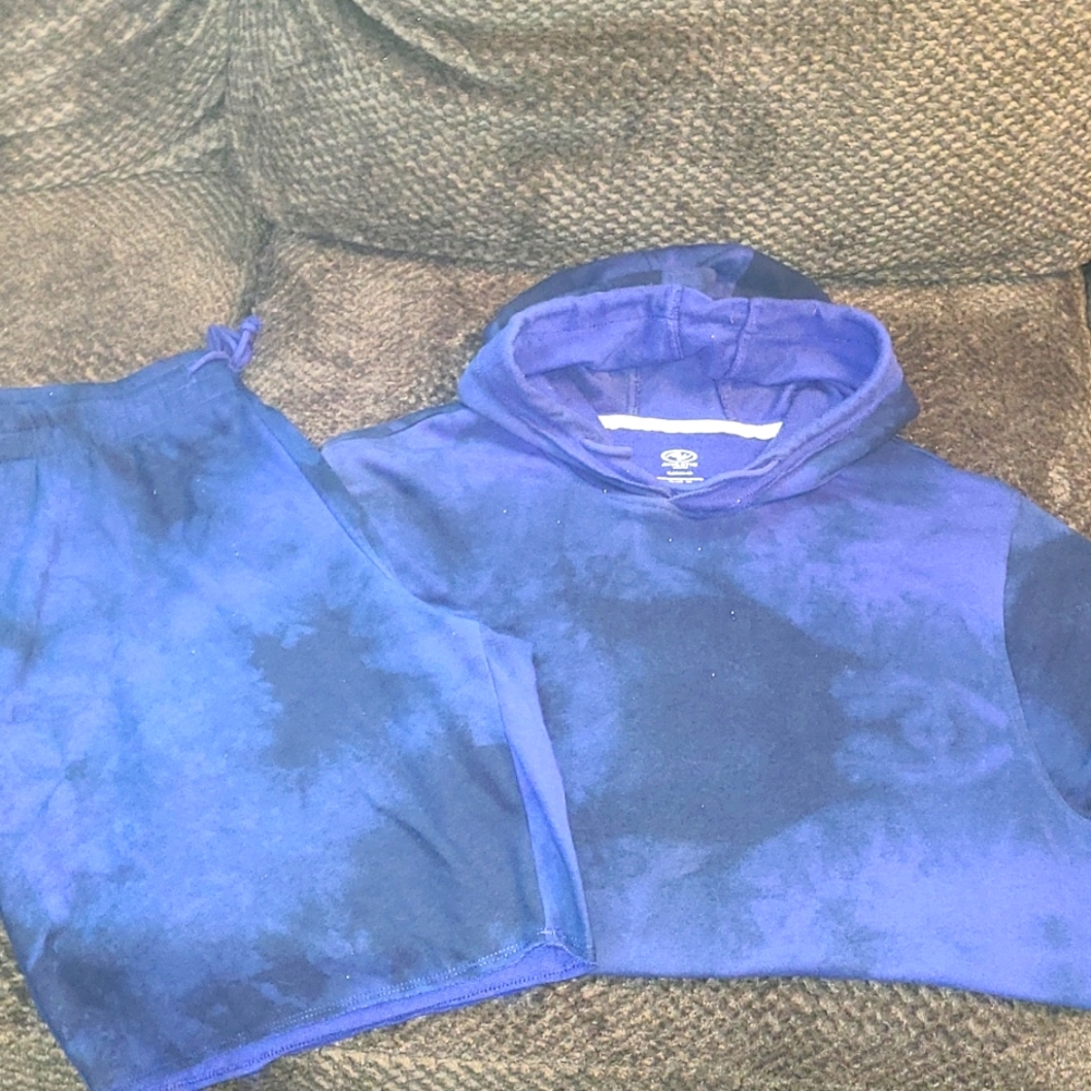 Shorts set tie dye